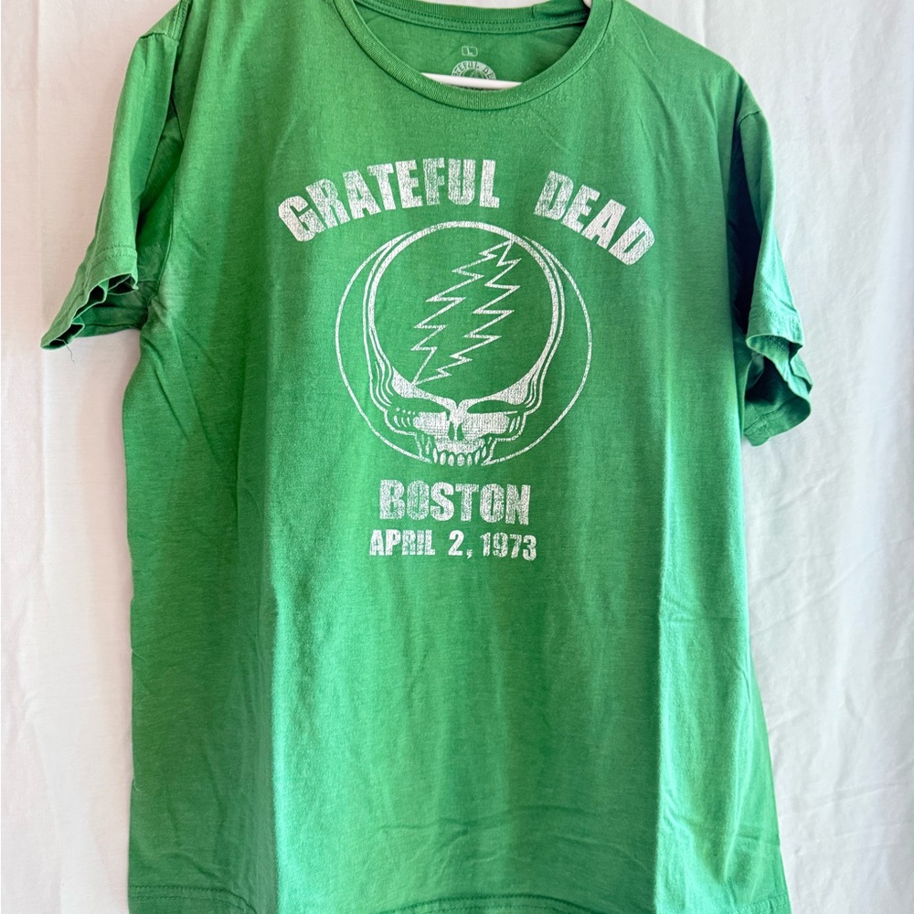 Ripple Junction Green Grateful Dead Tee